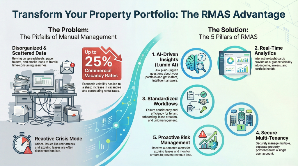 RMAS Five Pillars Infographic The Five Pillars of Intelligent Property Management